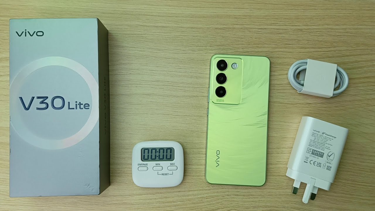 vivo V30 Lite 80-Watt Fast Charging Experiment
