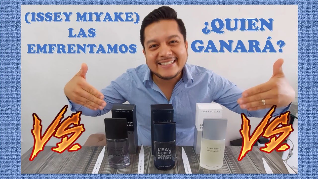 VS FRAGANCIAS ISSEY MIYAKE -las enfrentamos- ¿Quién ganará?