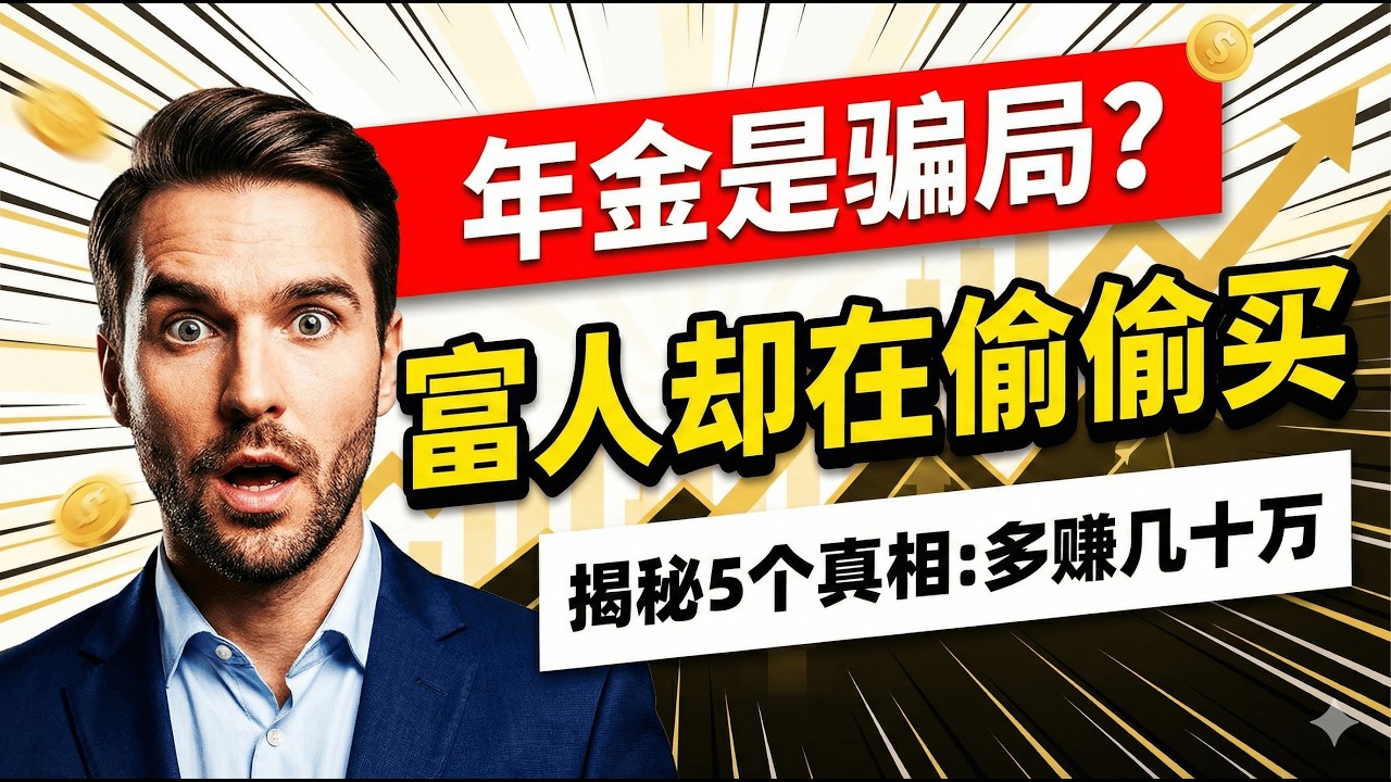 有钱人偷偷买年金养老，普通人却说是骗局？5个真相来了