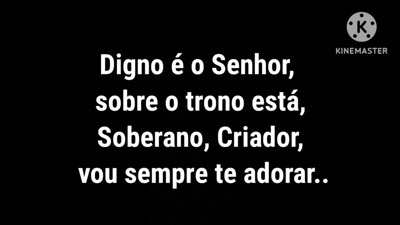 DIGNO É O SENHOR- FELIPE RODRIGUES  |  Playback com letra