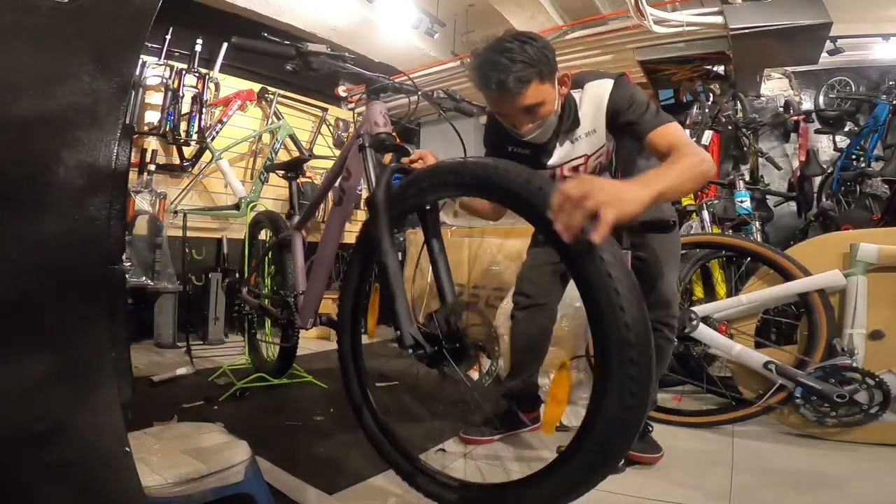 2022 Liv Tempt 3 (Purple Ash) Bike Assembly at Striga Bikes Shaw