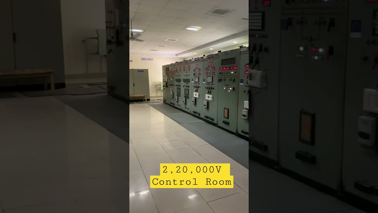 Control Room of 220KV grid Sub Station