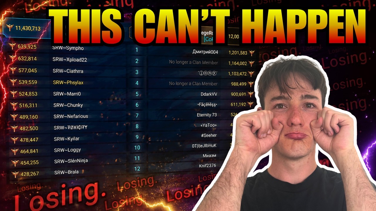 КАТАСТРОФА НА &laquo;КЛАН ПРОТИВ КЛАНА&raquo;?! Что пошло не так? | Raid: Shadow Legends