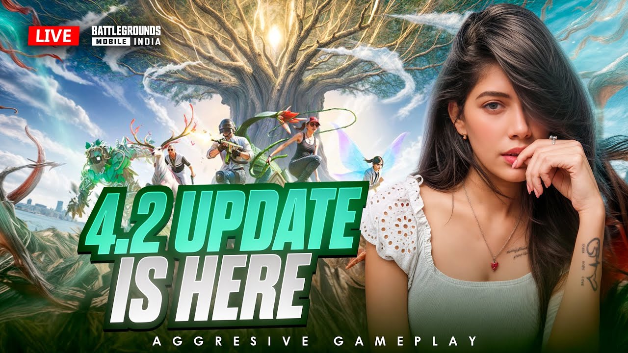 4.2 UPDATE IS HERE IN BGMI SOLO VS SQUAD🔥 