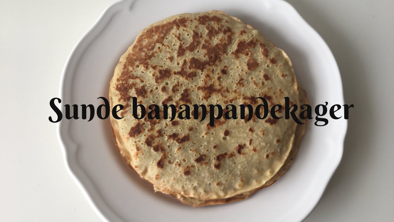 Sunde bananpandekager