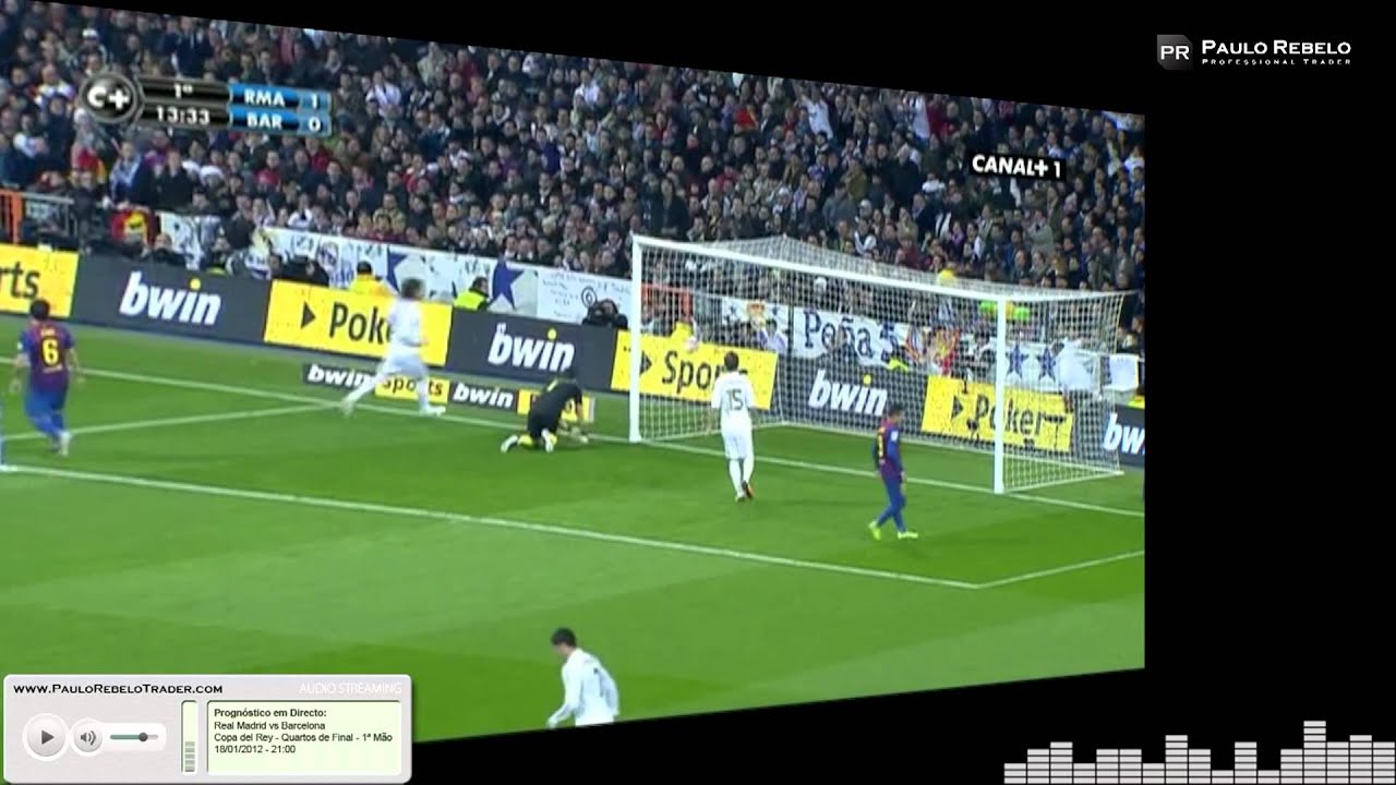 Progn&oacute;stico Real Madrid Barcelona ao Vivo com Paulo Rebelo - V&iacute;deo Exemplo