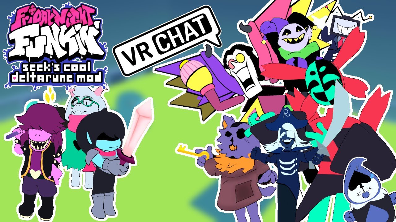 Seek's Cool Deltarune Mod But Me and My Friends recreated it in VRChat! (FNF VRChat)