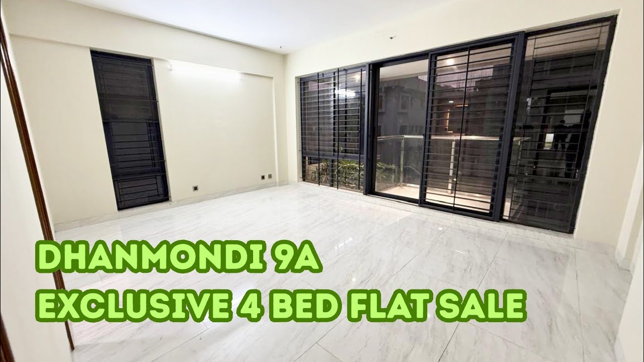 Dhanmondi flat for sale l ready flat l ধানমন্ডি ৯এ ৪ বেডরুমের ব্র্যান্ড নিউ ফ্লাট বিক্রয় l Ep-127