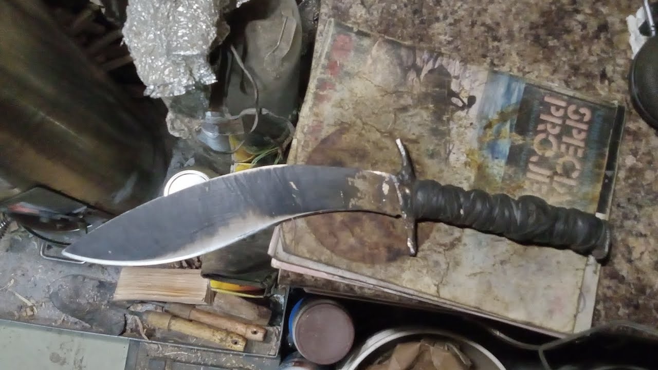 Cold Steel Kukri Plus Rebuild pt 2 🗡🔥