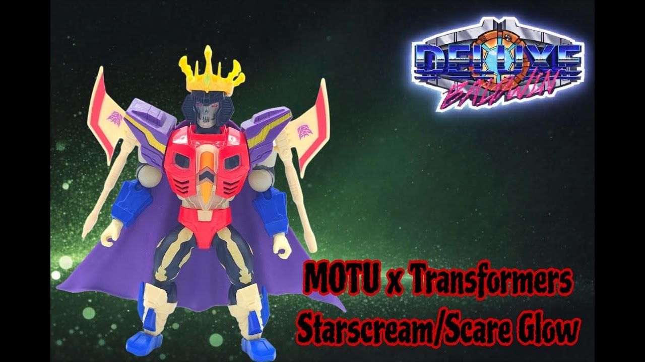 Определенно не стоит 30 долларов! Обзор брони Starscream Armor Scare Glow из кроссовера MOTU x Tr...