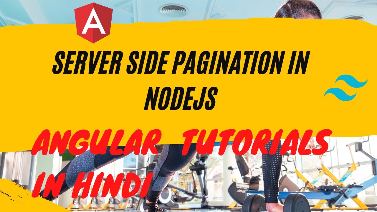 Server Side Pagination in Nodejs | server side pagination in angular