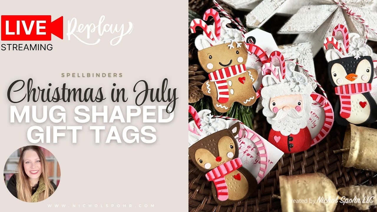Enchanting Mug-Shaped Gift Tags for CHRISTMAS