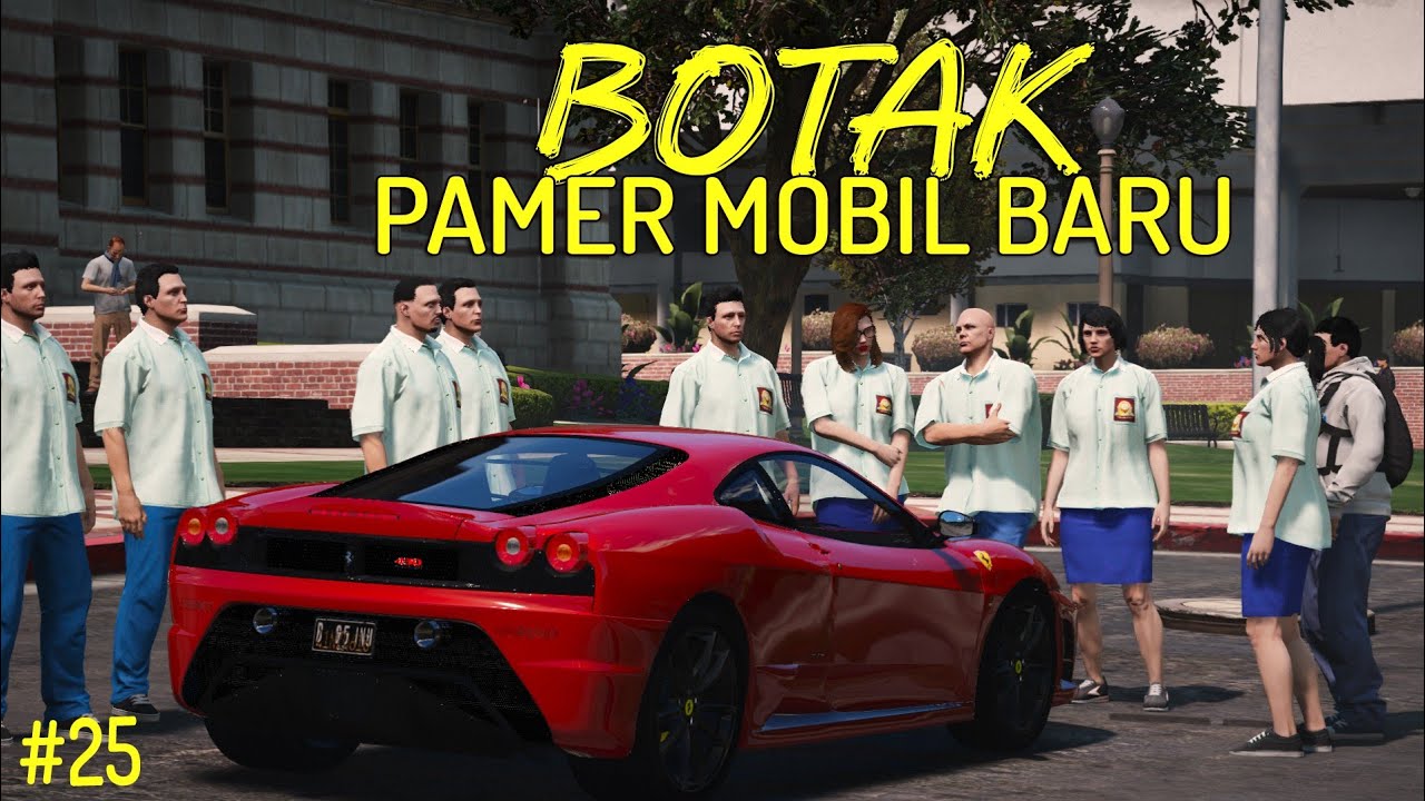 Botak Pamer Mobil Baru - EPS 25 - Film Serial Rojali