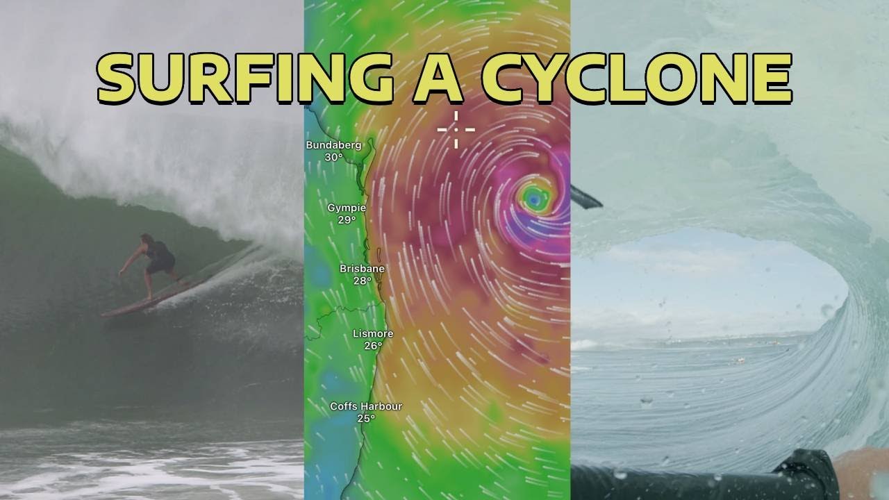 WIPEOUTS, HOLD DOWNS and WAVE OF MY LIFE - Best of Cyclone Alfred