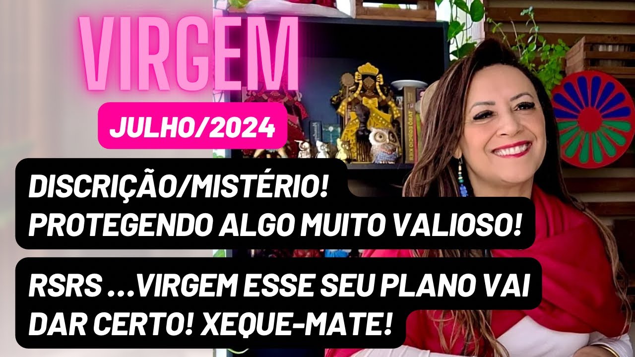 VIRGEM ♍️Discrição/Mistério! Protegendo Algo Muito Valioso•Virgem Esse Seu Plano Vai Dar Certo😉