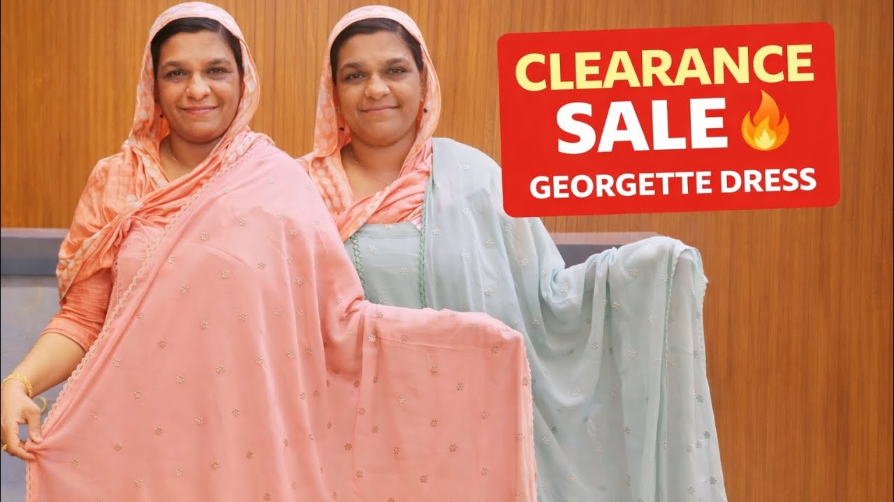 🔥 Clearance Sale | Georgette Readymade Dress Collection 😍 | Huge Offer