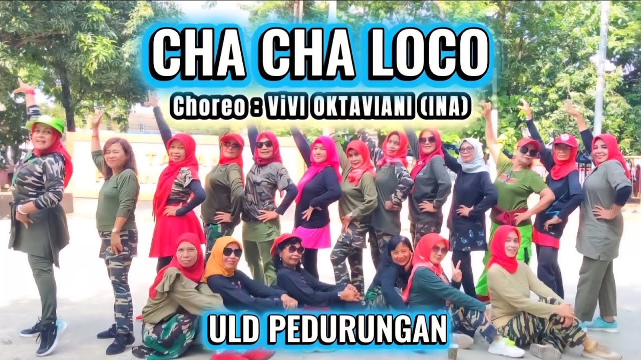 CHA CHA LOCO Line Dance/Choreo : VIVI OCTAVIANI (INA)/Demo By ULD PEDURUNGAN