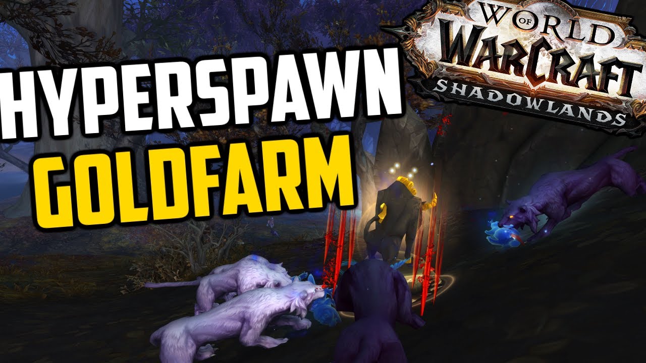 NEW Hyperspawn Goldfarm! BoE Epics & Meat - Shadowlands Goldfarm