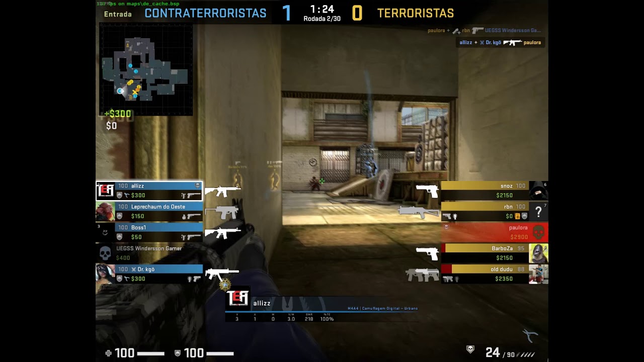 [TeA.alli] Counter Strike Global Offensive. #cache #multikill #5k