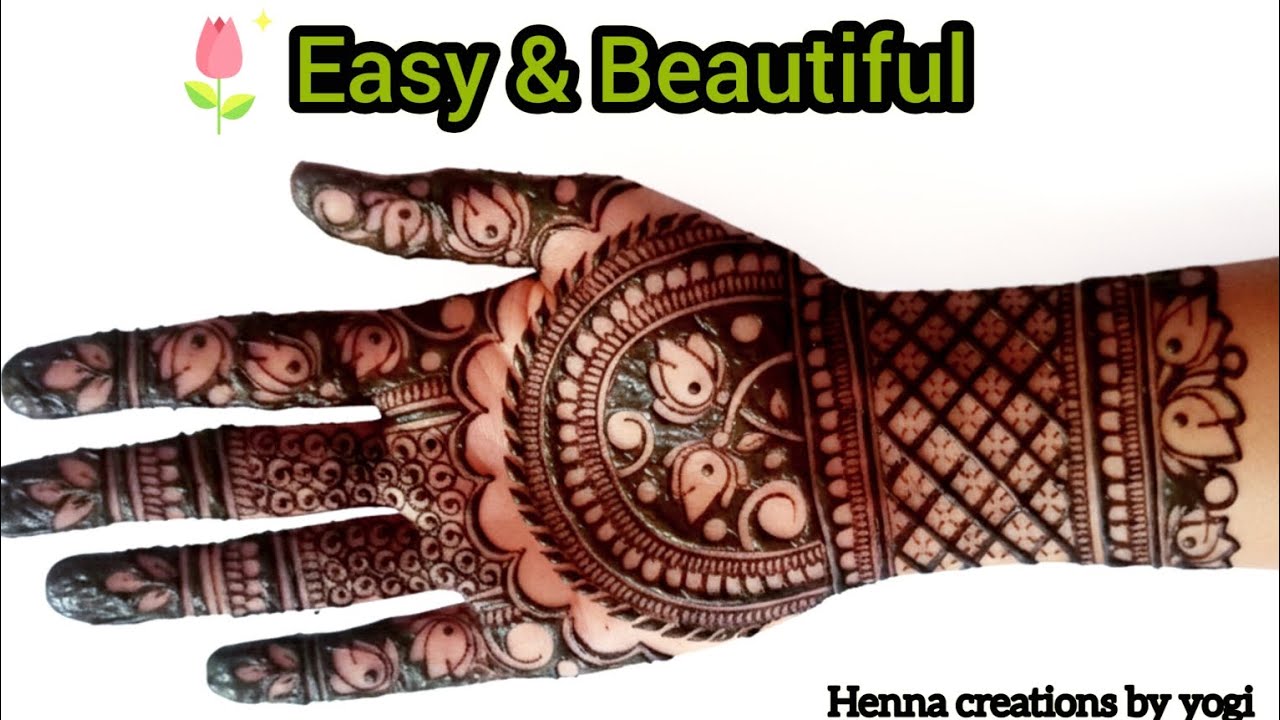 “Satisfying Full Hand 🌿Mehndi Design | Watch Till End 😍”