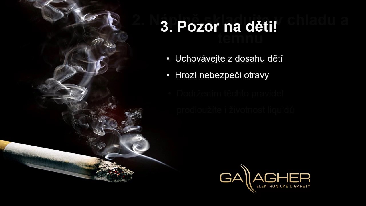 Jak skladovat e-liquidy