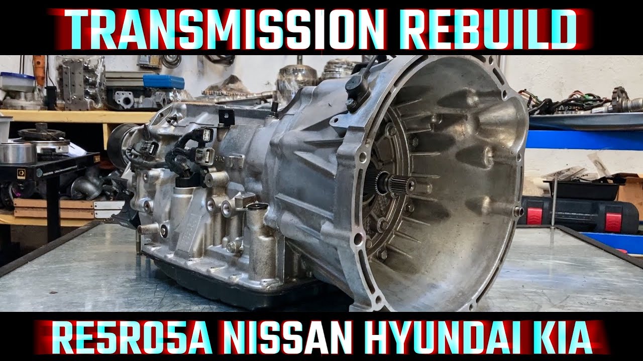 TRANSMISSION REBUILD TIMELAPSE | RE5R05A NISSAN HYUNDAI KIA 5R05