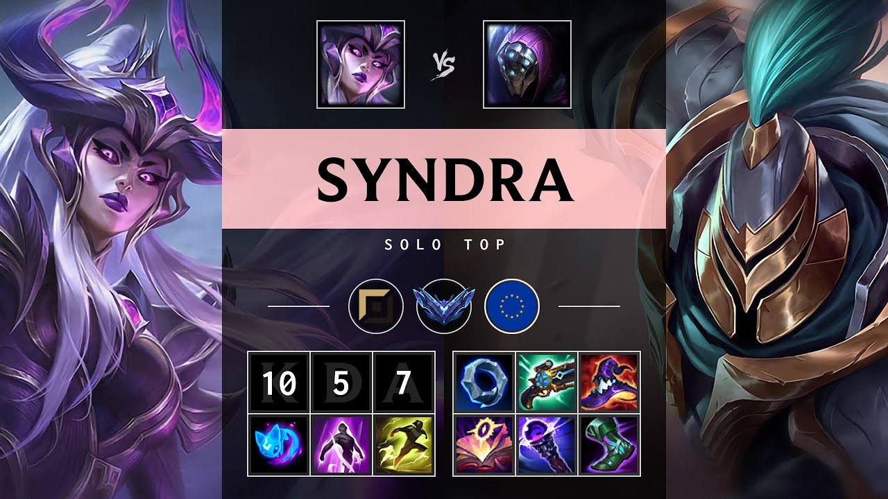 Syndra Top vs Jax - EUW Diamond Patch 25.18