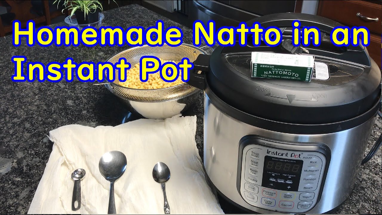 How to Make Homemade Natto in an Instant Pot / Step by Step 