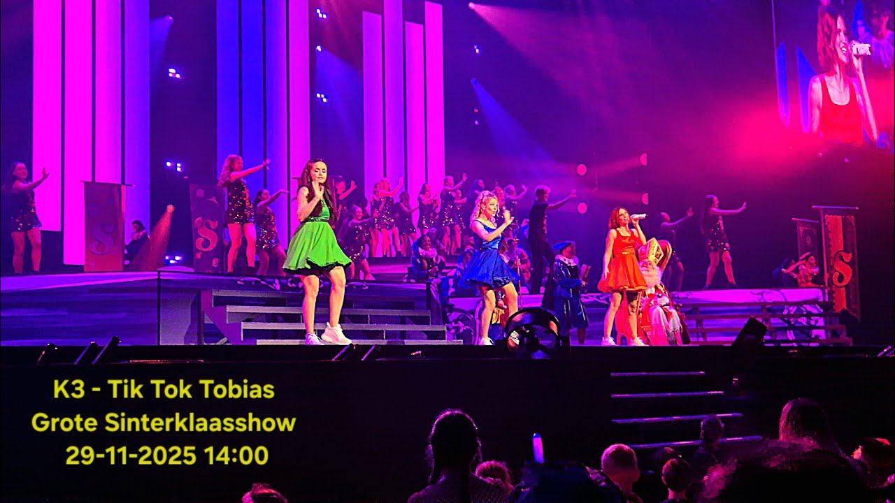 K3 - Tik Tok Tobias | De Grote Sinterklaasshow | 29-11-2025 14:00
