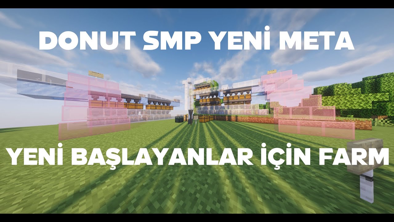 DONUT SMP YENİ META | FİREWORK FARM | TÜRKÇE DONUT SMP 🚀