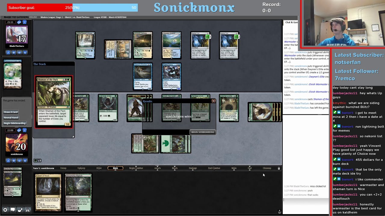 MTG Modern Elves League #1 -- NEW KALDHEIM CARDS ARE NUTS