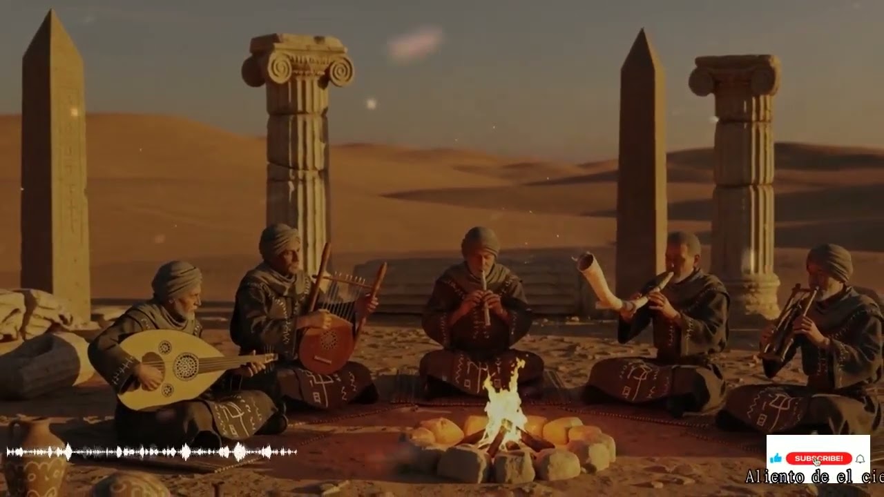 Elevan Shofar Y Cánticos Hebreos Con Instrumentos En Espíritu De Adoración Desde El Monte De Sión