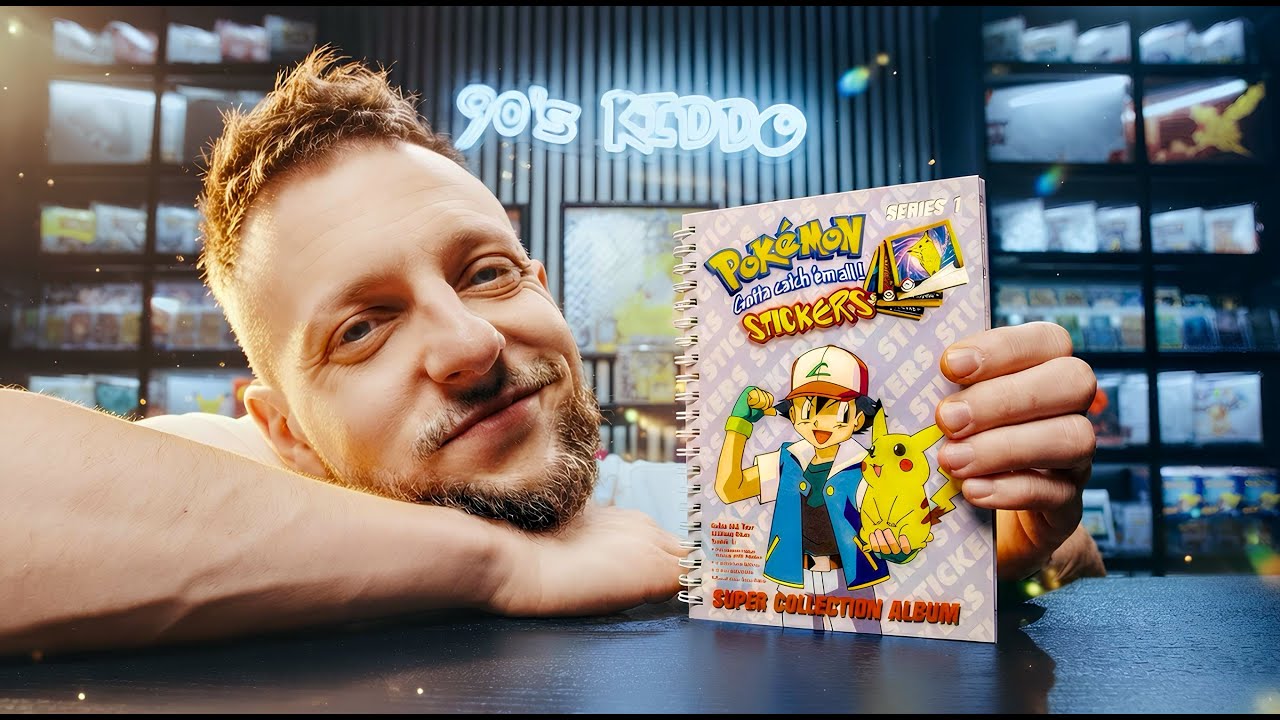 Kompletuju Pokémon samolepky z 90. let!