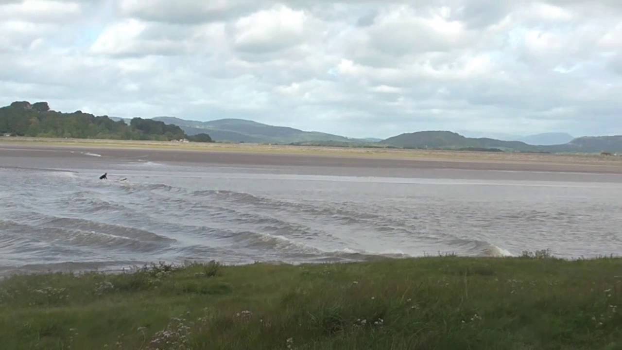 Surfing the Arnside Bore
