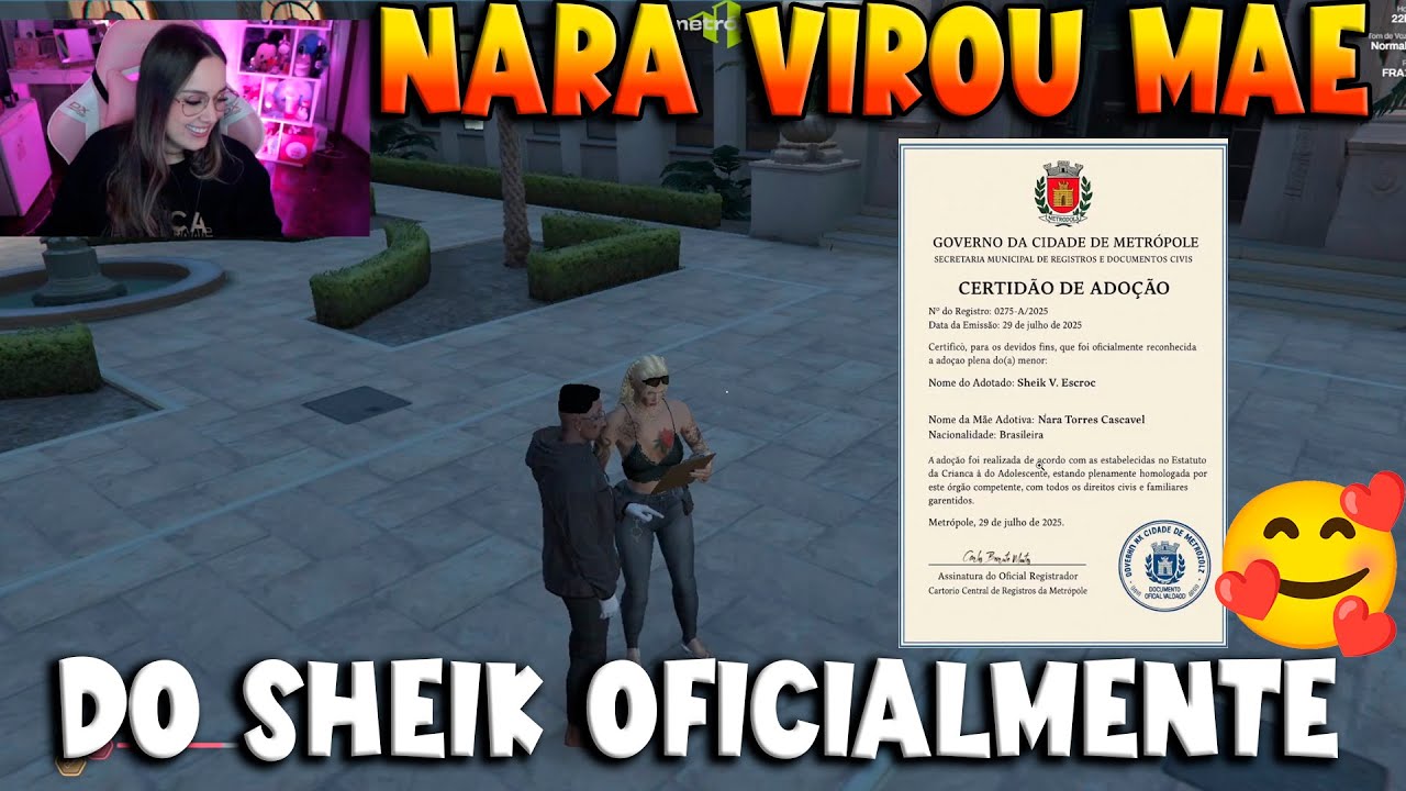 NARA VIROU MAE DO SHEIK 😍😍