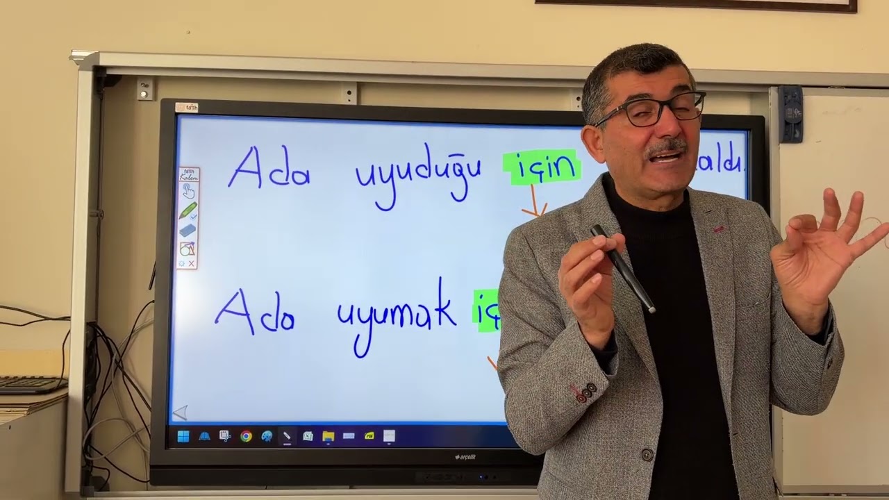 Levent Yıldırım ile sebep-sonuç şu amaç sonuç cümleleri