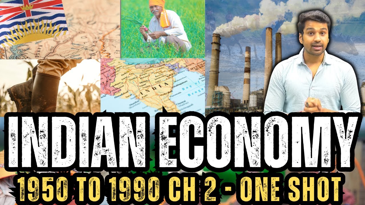Special ONE SHOT | Indian Economy 1950 to 1990 | Class 12 | CA Parag Gupta