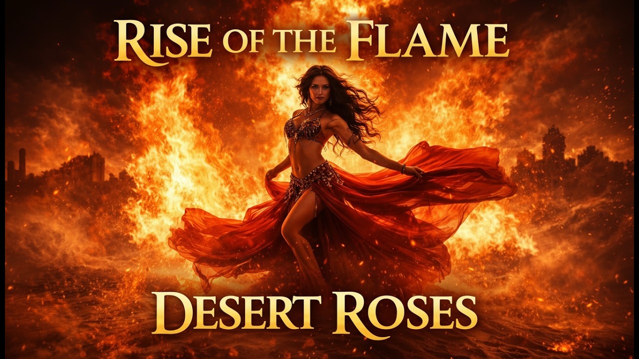 Rise of the Flame | Fast Belly Dance Finale | Desert Roses Album