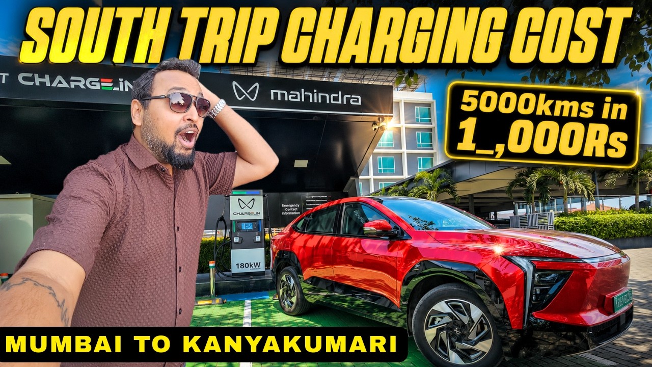 EV SOUTH TRIP CHARGING COST For 5000KMS & WHY MOM Had To Return Back !!