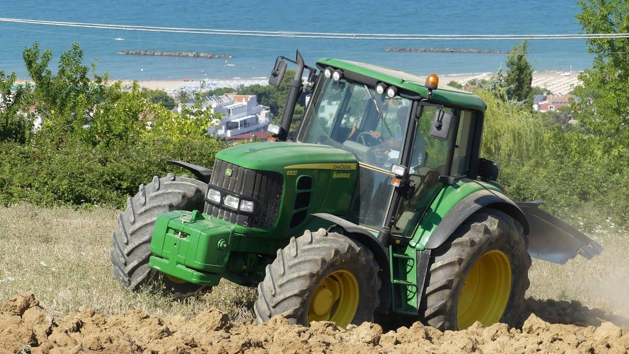 EXTREME POWER SOUND | JOHN DEERE 6930 + Aratro Bivomere reversibile NARDI | STIVALE