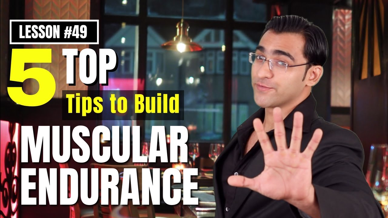 5 Tips for Muscles || Muscular Endurance || Personal Training Course