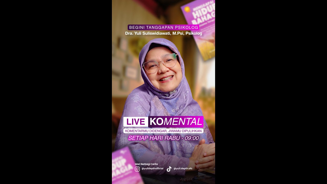 Yuli Suliswidiawati | Temukan bahagiamu dengan DEPTH terapi