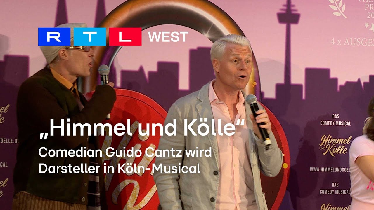 “Himmel und Kölle”: Comedian Guido Cantz wird Darsteller in Köln-Musical | RTL WEST, 10.08.2023