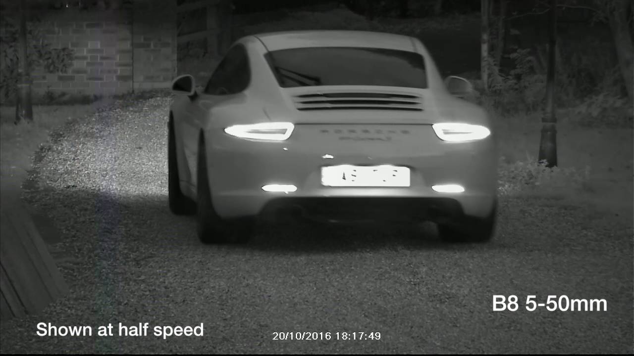 Comparing the CCTV42 HD ANPR camera to a normal HD camera