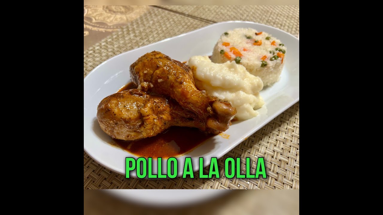 POLLO A LA OLLA 🟥⬜️🟥 Una receta que sera tu preferida👌🏼👍🏼😋2024