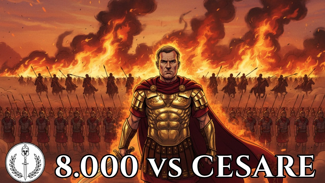 8.000 Cavalieri Contro Cesare: L’Unica Trappola che lo Terrorizzò.