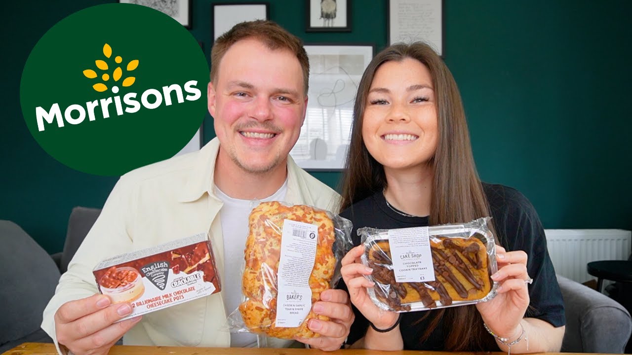 trying *NEW* supermarket snacks from MORRISONS!! | May 2024