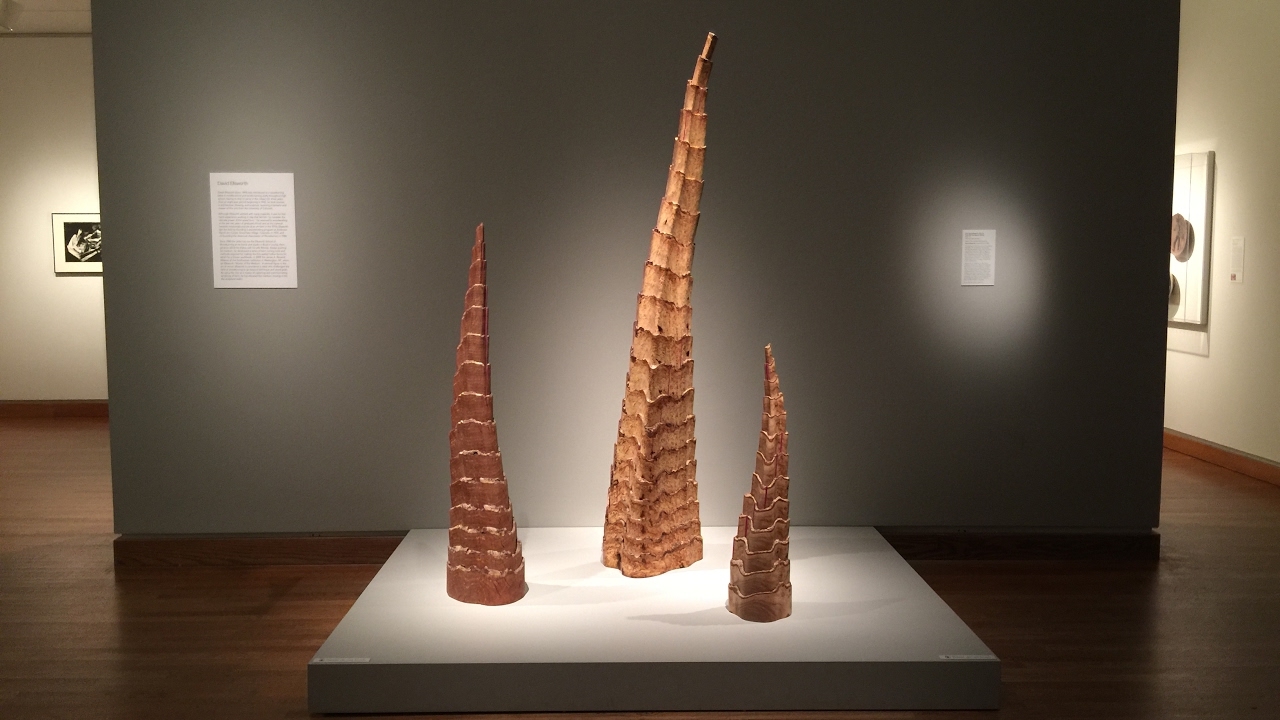 Woodturner David Ellsworth at the Philadelphia Museum of Art