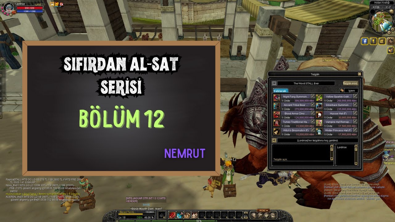 Sıfırdan Al-Sat Serisi (12) Dükkana Çeki Düzen Verdik. Bahar Temizliği l TrSRO Nemrut