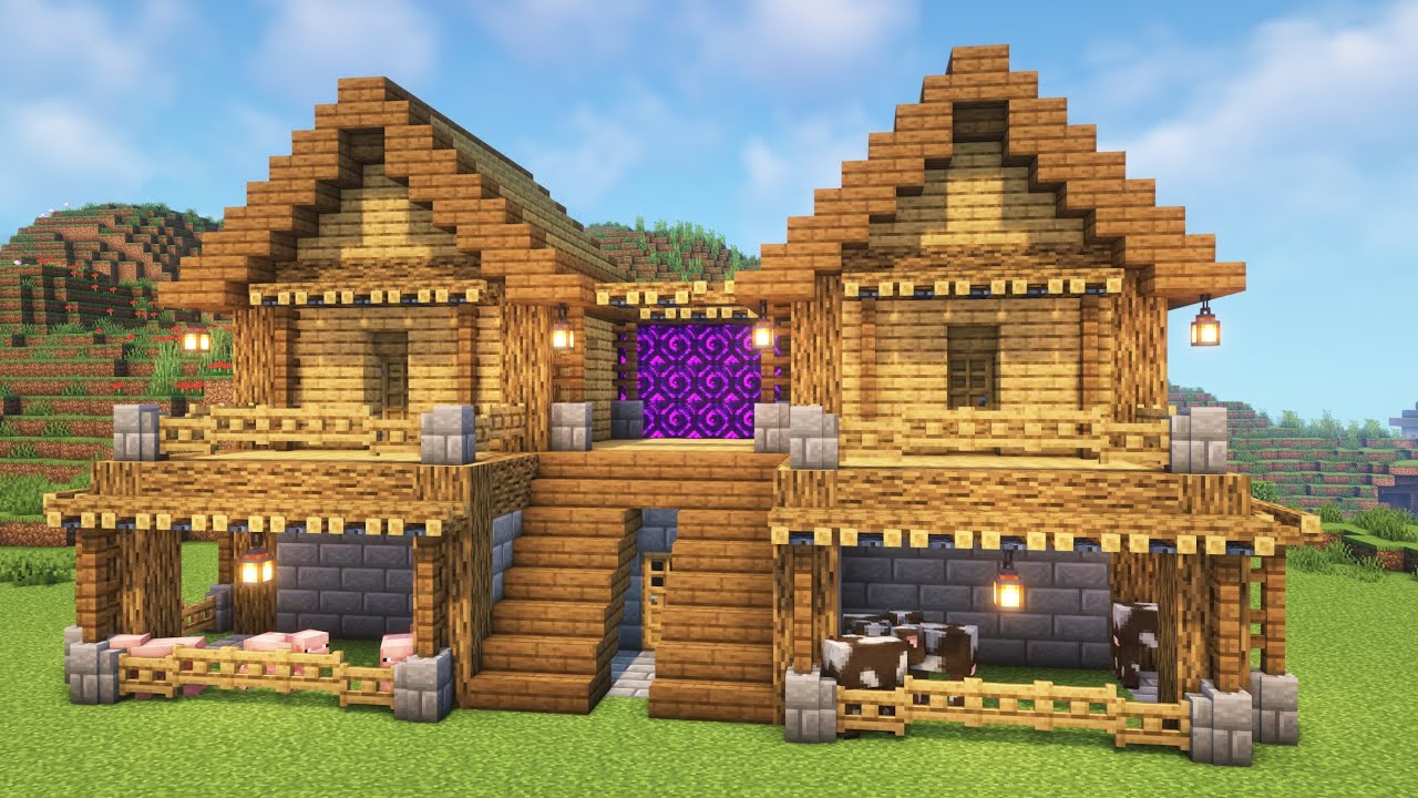 Minecraft Easy Duo Starter House Tutorial!